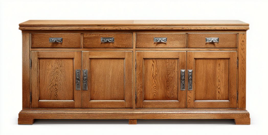 Sideboard aus Holz für den Wohnbereich - 150 x 40 x 80